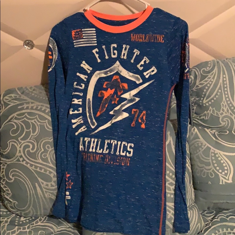 American fighter long sleeve T-shirt